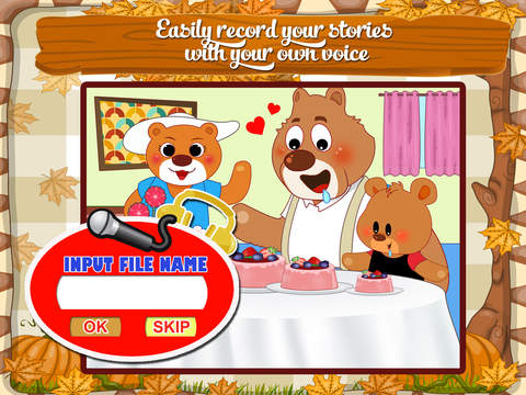 Goldilocks And The Three Bears HD - interactive story for kids screenshot 3