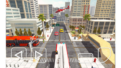 Fire Truck Simulator 2017 - City Traffic Drive screenshot 3