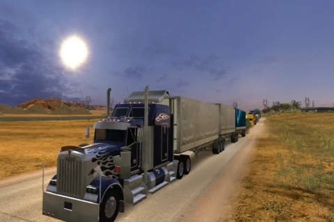 Truck Simulator: Lorry Driver Sim 2016 screenshot 3