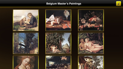 Belgium Masters Paintings screenshot 2