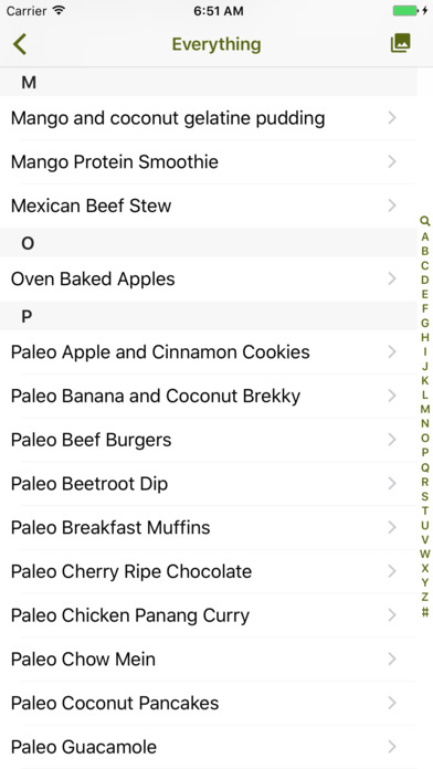 Paleo Recipes screenshot 2