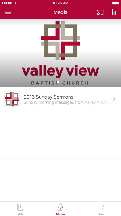 Valley View Baptist Mobile App screenshot 2