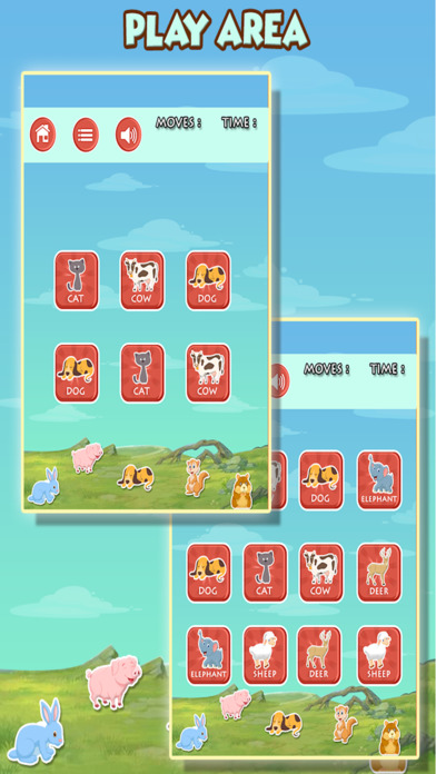 Match Pet Animal Cards Kids Game screenshot 4