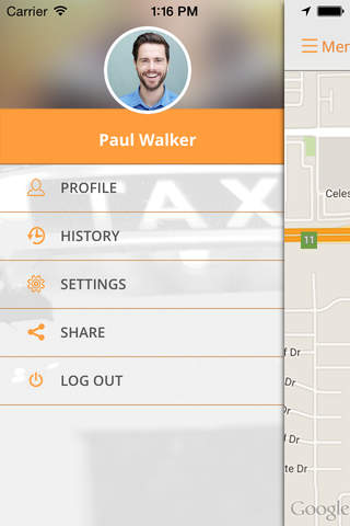 PK Taxis Driver app screenshot 2