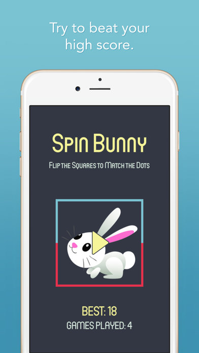 Bunny Flip. Arcade Rabbit Boo Simulator Lite screenshot 4