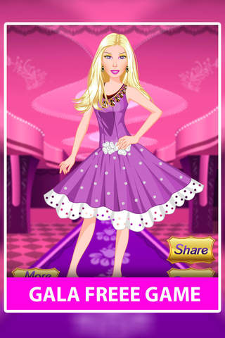 Princess Gala Makeup Game screenshot 4