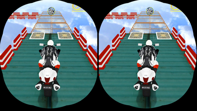 VR Stunt Rider Track Bike Race screenshot 4