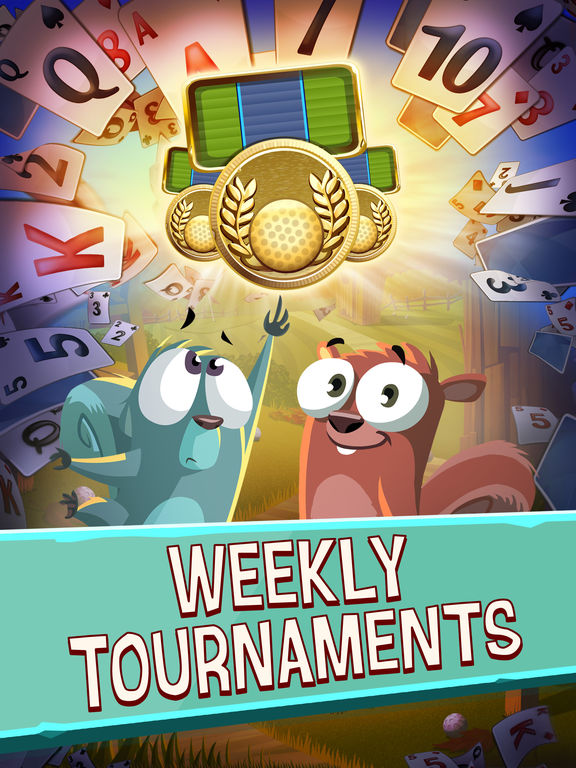 Screenshots of Fairway Solitaire Blast for iPad