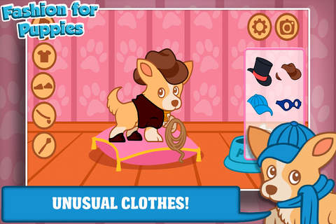 Fashion for Puppies - Dress Them Up! CROWN screenshot 2