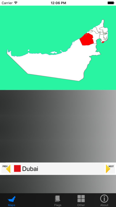 Emirates of the UAE, Maps and Flags screenshot 2
