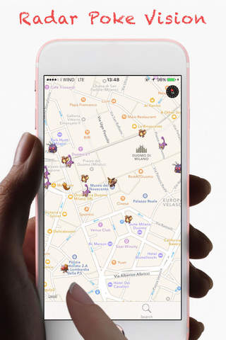iPokeGoMap - Live Map Radar for Pokémon GO screenshot 3