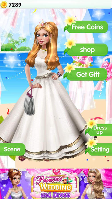Princess Wedding And Dress-Girl Games screenshot 4