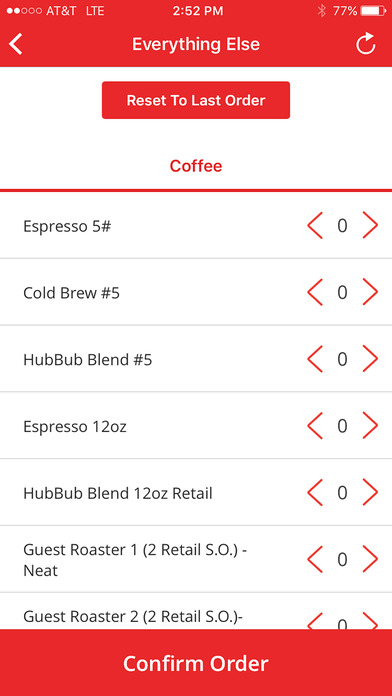 Hubbub Coffee screenshot 2