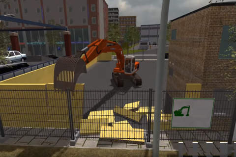 2016 Machine Simulator - Excavator Construction Digger Driver screenshot 3