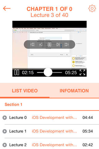 Video Training for iOS Programming - Swift Language screenshot 3