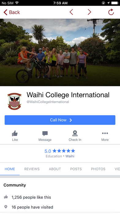Waihi College International screenshot 4