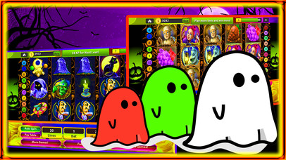 AAA Free Slots Halloween Scary Machine screenshot 2