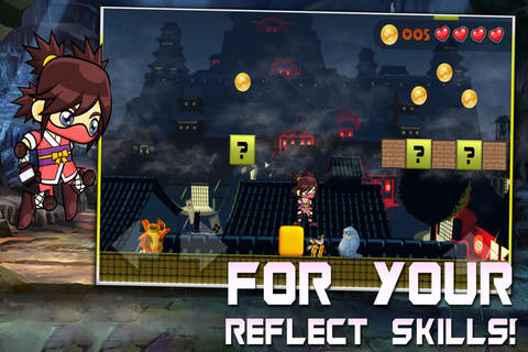 Stunning Sango-Kun - Ninja Jumping Games screenshot 2