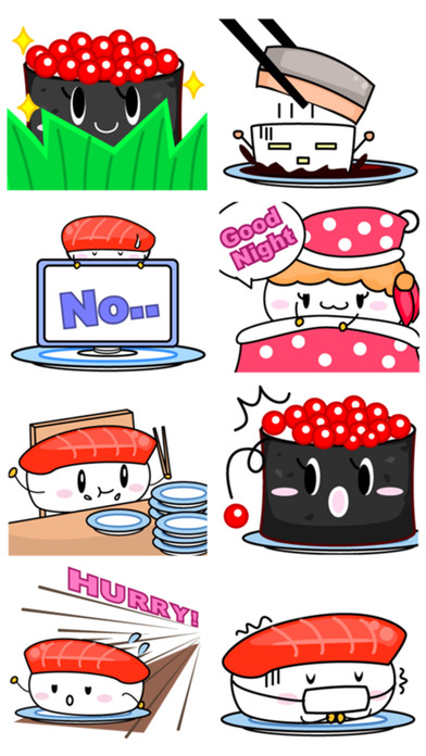 Sushi Sticker! screenshot 3