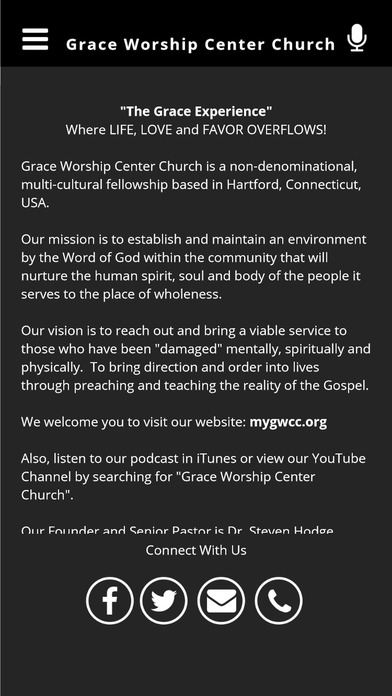 Grace Worship Center Church screenshot 4