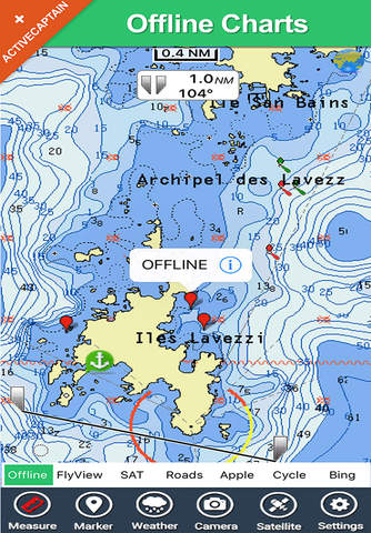 Marine : Solent HD - GPS Map Navigator screenshot 2