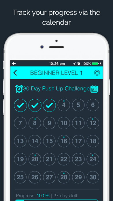 30 Day - Push Up Challenge screenshot 2