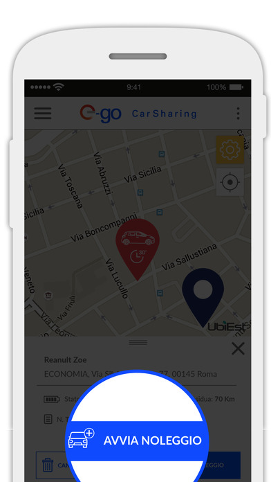 e-go Car Sharing screenshot 2