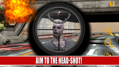 apocalypse bloody zombie war 3d sniper shoot-er screenshot 4
