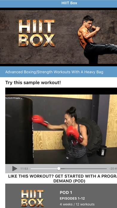 LIVE Exercise - Video Workouts screenshot 4