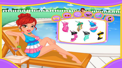 Pool Party Makeover - Chic Girl Facial Fun screenshot 3
