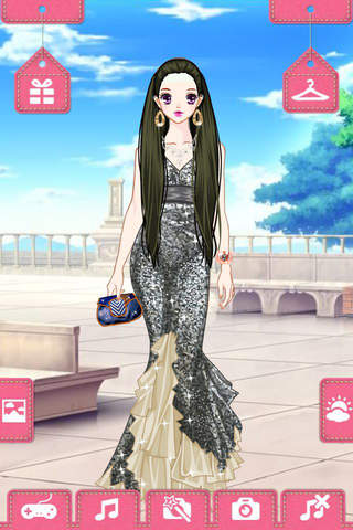 我的女神 - 女孩子的游戏，打扮，女神爱时尚 screenshot 2