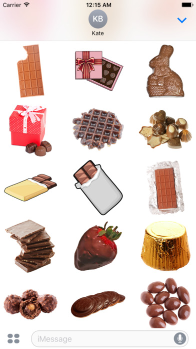 CHOCOLATe Stickers for iMessage screenshot 4