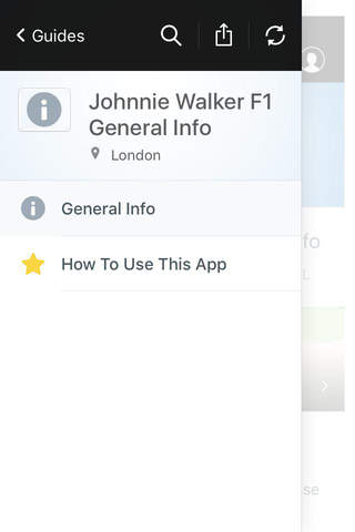 Johnnie Walker F1 Guide screenshot 4