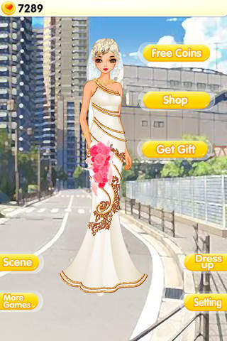 Cleopatra Wedding Dress screenshot 3