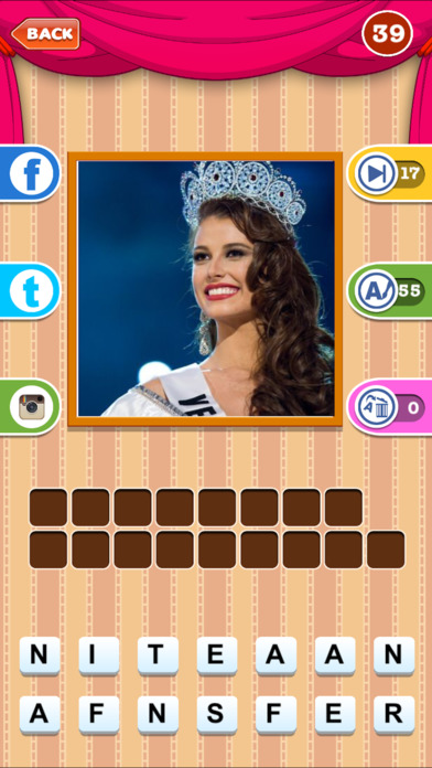 Guess the Miss Universe - Impossible Quiz Games screenshot 3