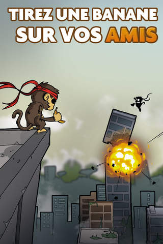 City Monkey: Banana battle screenshot 2