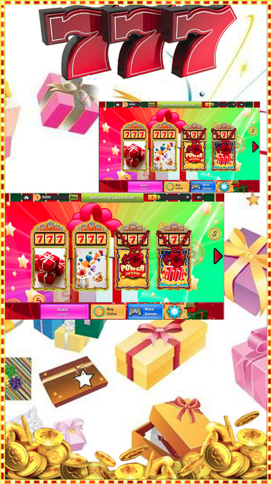 HD Slots : Casino Gift Box 777 screenshot 2
