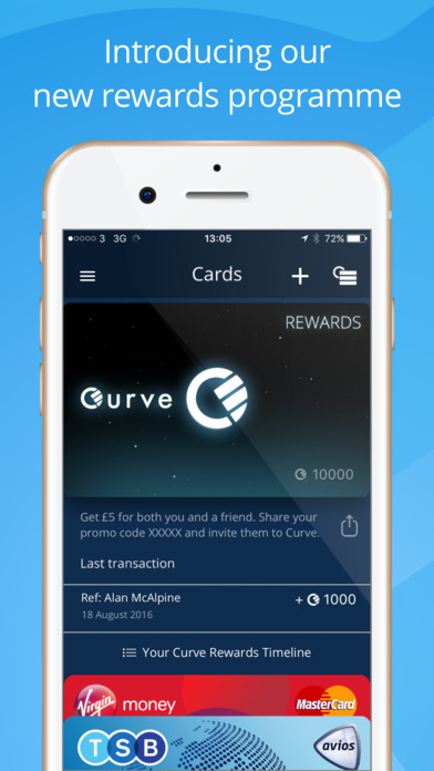Curve | Supercharge your money screenshot 3