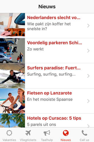 Corendon.nl screenshot 4