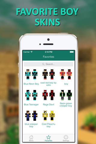 Best of HD Boy Skins - New Collection for Minecraft PE screenshot 4