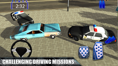 Cop Rob Car Chase & 3D City Driving Simulator screenshot 4