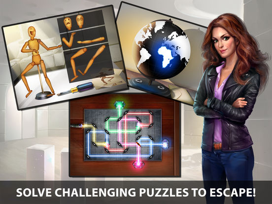Screenshots of Adventure Escape: Cult Mystery (Murder Case, Room, Doors, and Floors Detective Story!) for iPad