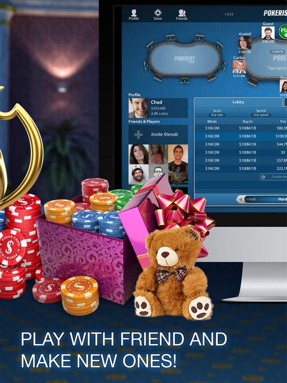 best free texas holdem app to play with friends