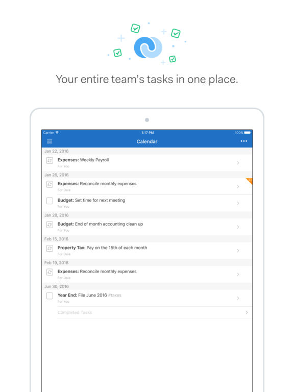Flow Tasks screenshot