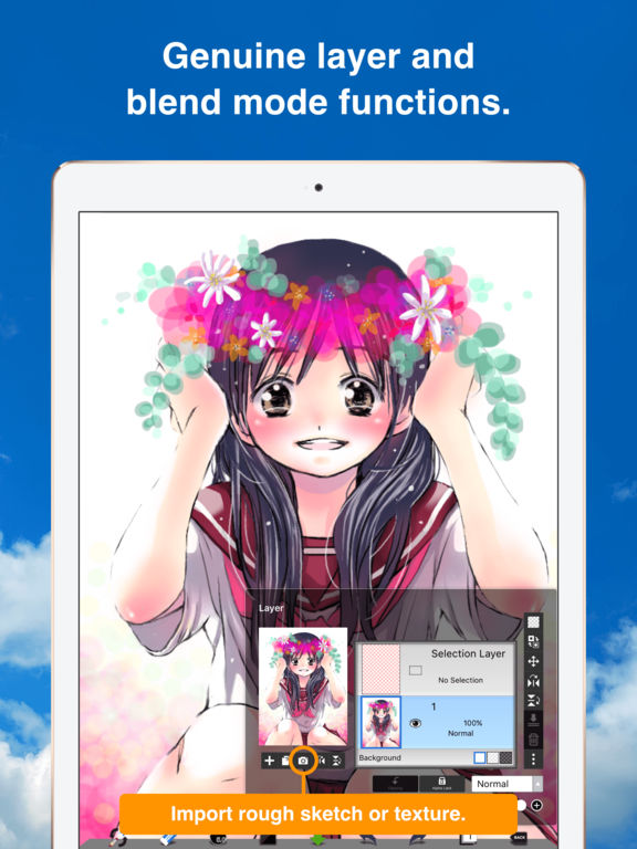 ibis paint x sketch anime manga apprecs ibis paint x sketch anime manga screenshot