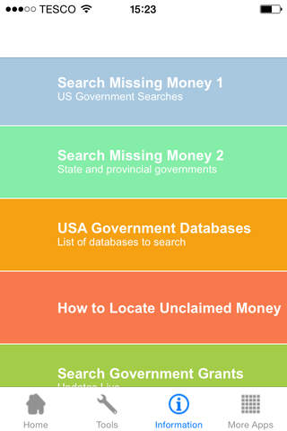 Unclaimed Money Find Lost Funds Government Grants screenshot 3