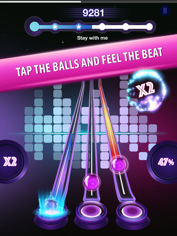 Tap Challenge EDM and Top Billboard Hits screenshot
