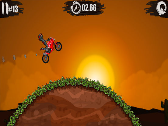 Screenshots of Moto X3M Bike Race Game and Stunts Racing for iPad