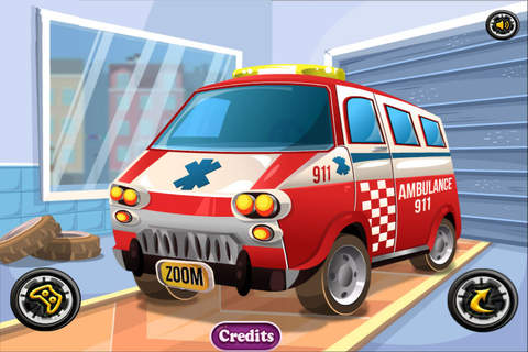 Ambulance Car Wash - Kids Game screenshot 2