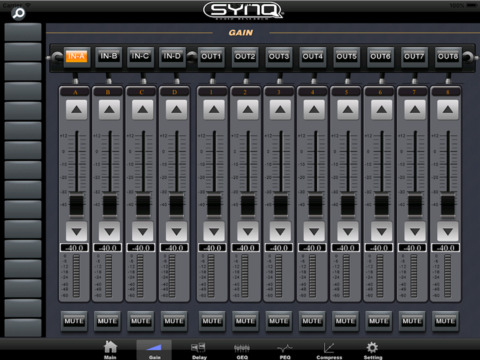 SYNQ DLP-processor remote screenshot 4